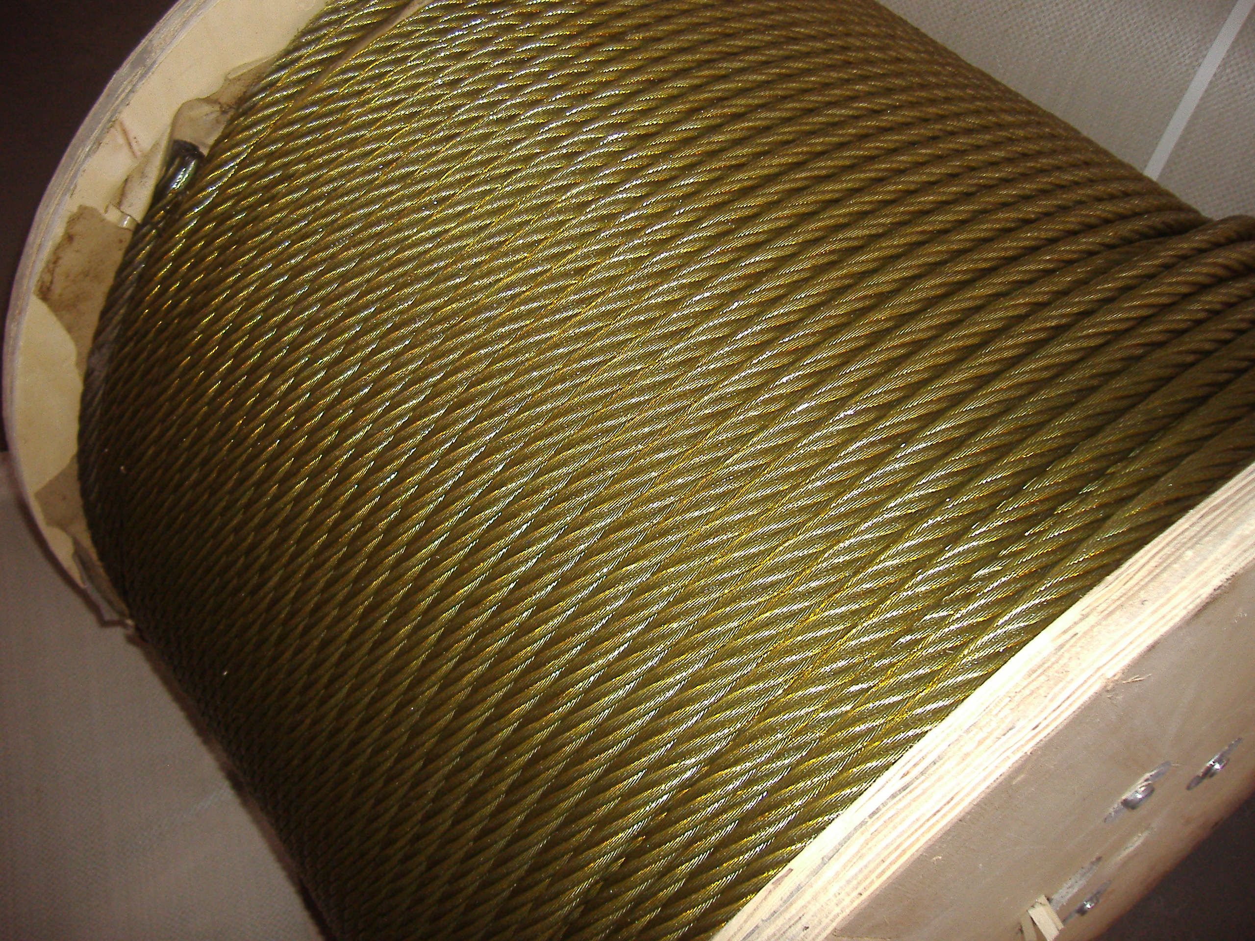 Cuerda de alambre de acero de uso general 6x19 FC IWRC 9 mm 10 mm 12 mm