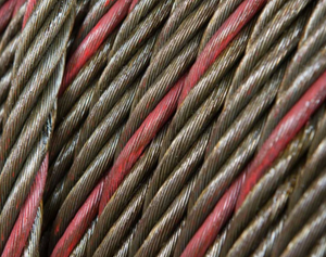 Hilo de color Cuerda de alambre Hilo rojo Hilo azul Cable de acero